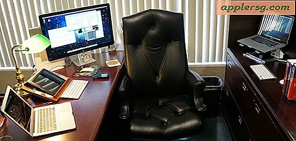 Mac setups: een desk van de vicepresident