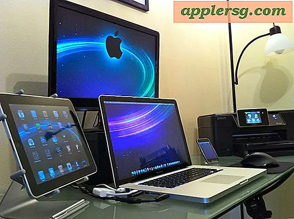 Mac-inställningar: MacBook Pro med en extern skärm och en iPad