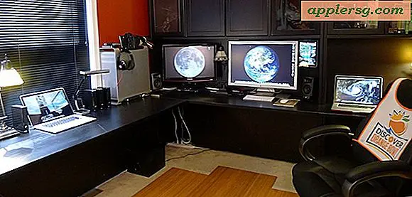 Mac setups: de desk van een contract advocaat en amateurfotograaf