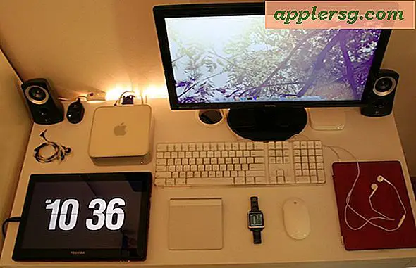 Mac-opsætninger: En elevs skrivebord