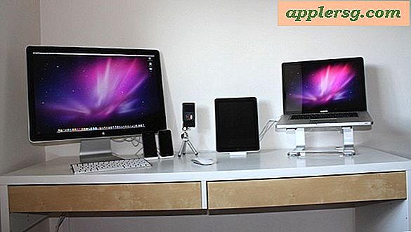 Mac Setups: MacBook Pro 15 "und 24" Apple Cinema Display