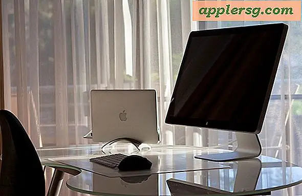 Mac-oppsett: MacBook Air med en Thunderbolt-skjerm