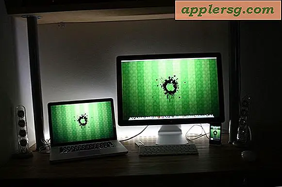 Mac-opsætninger: 15 "MacBook Pro med en 24" Apple Cinema Display
