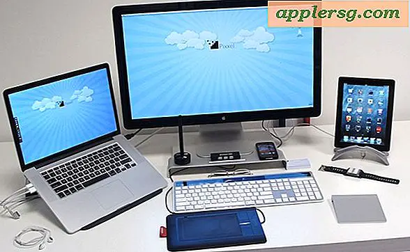 Mac setups: het bureau van een opstartkabel