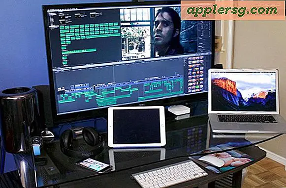 Mac Setup: 4K Mac Pro Arbeitsplatz eines Direktors