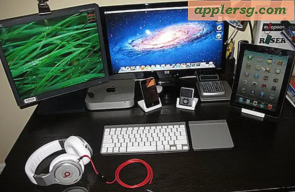 Mac Setups: Doppelbildschirm Mac Mini Server & iPad 2