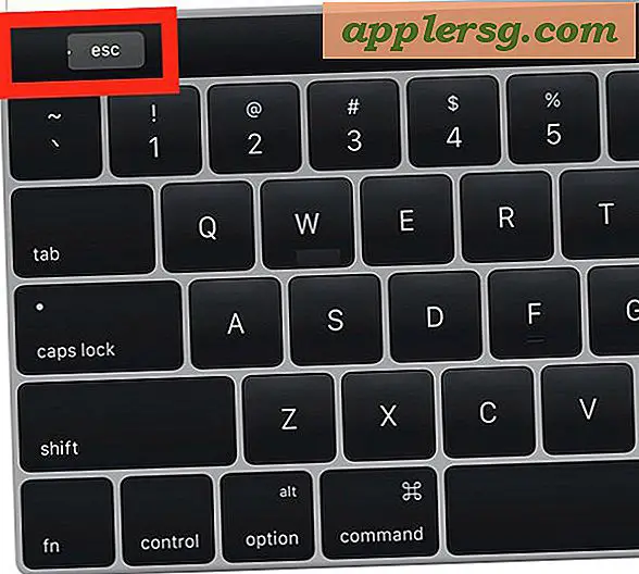 Hoe een Hardware Escape-toets op de MacBook Pro met Touch Bar te krijgen