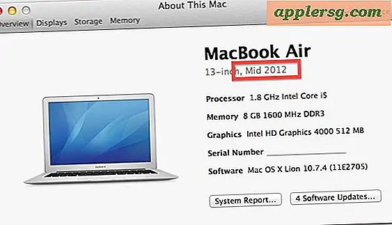 Quando è stato creato il tuo Mac?  Come trovare l'anno di marca e modello di un Mac