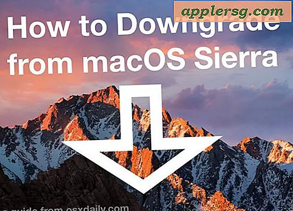 Comment dégrader macOS Sierra et revenir à El Capitan