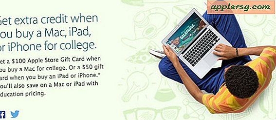 Apple "Back to School" -aanbieding voor 2014, nu beschikbaar voor studenten