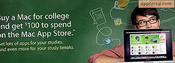 Apples Back to School 2011 Promo lancerer: Gratis $ 100 App Store Credit