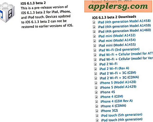 iOS 6.1.3 Beta 2 Dirilis untuk Pengembang