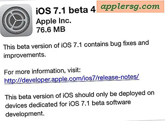 iOS 7.1 Beta 4 für Entwickler freigegeben