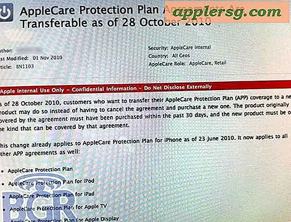 La garanzia del piano di protezione AppleCare può ora essere trasferita ai nuovi acquisti