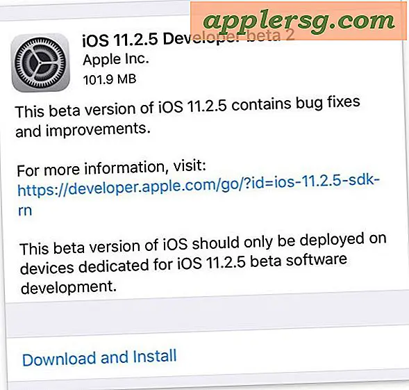 iOS 11.2.5 Beta 2 publié pour test
