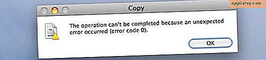 Kopieer Error Code 0: wat het betekent in Mac OS X